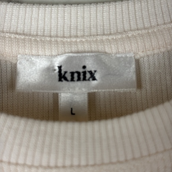 Knix SculptRib™ Cotton Tank Bodysuit In soft pink Size Large - Picture 5 of 9